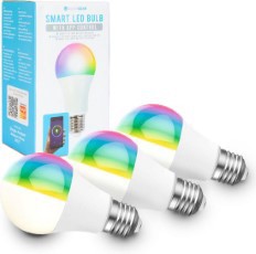 Silvergear Wifi Smart LED Lamp E27 3 stuks