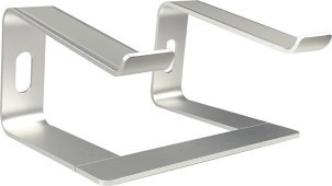 Silvergear Stevige Laptop Standaard van Gerecycled Aluminium Zilver