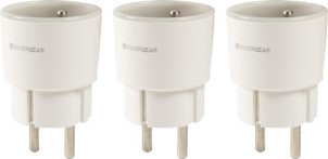 Silvergear Slimme Stekker Wifi met Penaarde 3 pack