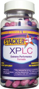 Stacker 3 XPLC Fat Burner Vetverbrander 100 Capsules