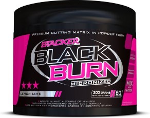 Stacker 2 Black Burn Micronized 300gr 60 servings Orange