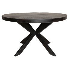 Starfun Eetkamertafel Denver Black | Rond | 120 cm STF 515