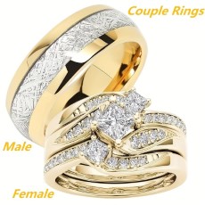 1pc Classic Stainless Steel Ring For Men And Women