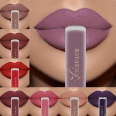 20 Colors High Pigmented Matte Lip Glaze Long lasting Smudge proof Non moisturizing Lipstick