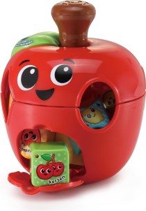 VTech Baby Vrolijke Vormenappel Educatief Speelgoed Fruit en Vormen Van 1 tot 3 Jaar