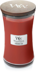 Woodwick Cinnamon Chai kaars groot