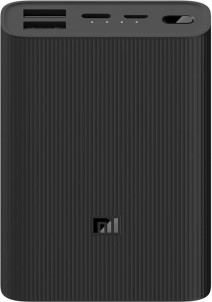 Xiaomi Powerbank 10000 mAh Mi 3 Ultra Compact Zwart